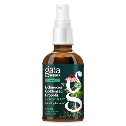 Gaia Herbs Echinacea Goldenseal Propolis Throat Spray for Immune Support || 1 oz