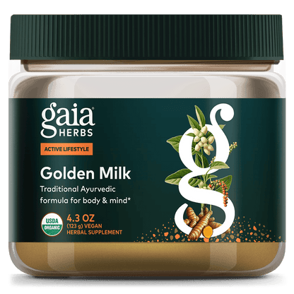 Gaia Herbs Golden Milk powder || 4.3 oz