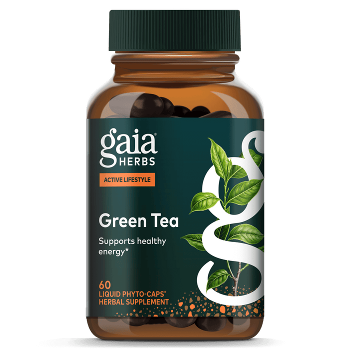 Gaia Herbs Green Tea Pills for Energy Support || 60 ct
