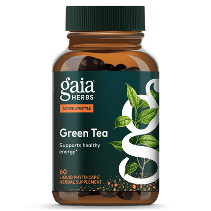 Gaia Herbs Green Tea Pills for Energy Support || 60 ct