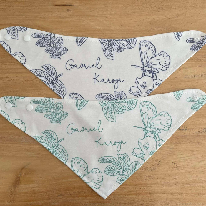 Happy Ink Personalized Drool Bibs