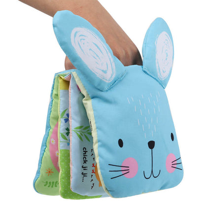 Infantway Huggabooks Plush Puppet Cloth Book