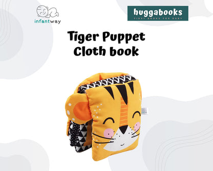 Infantway Huggabooks Plush Puppet Cloth Book