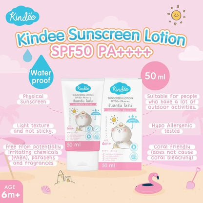 Kindee Organic Sunscreen Lotion