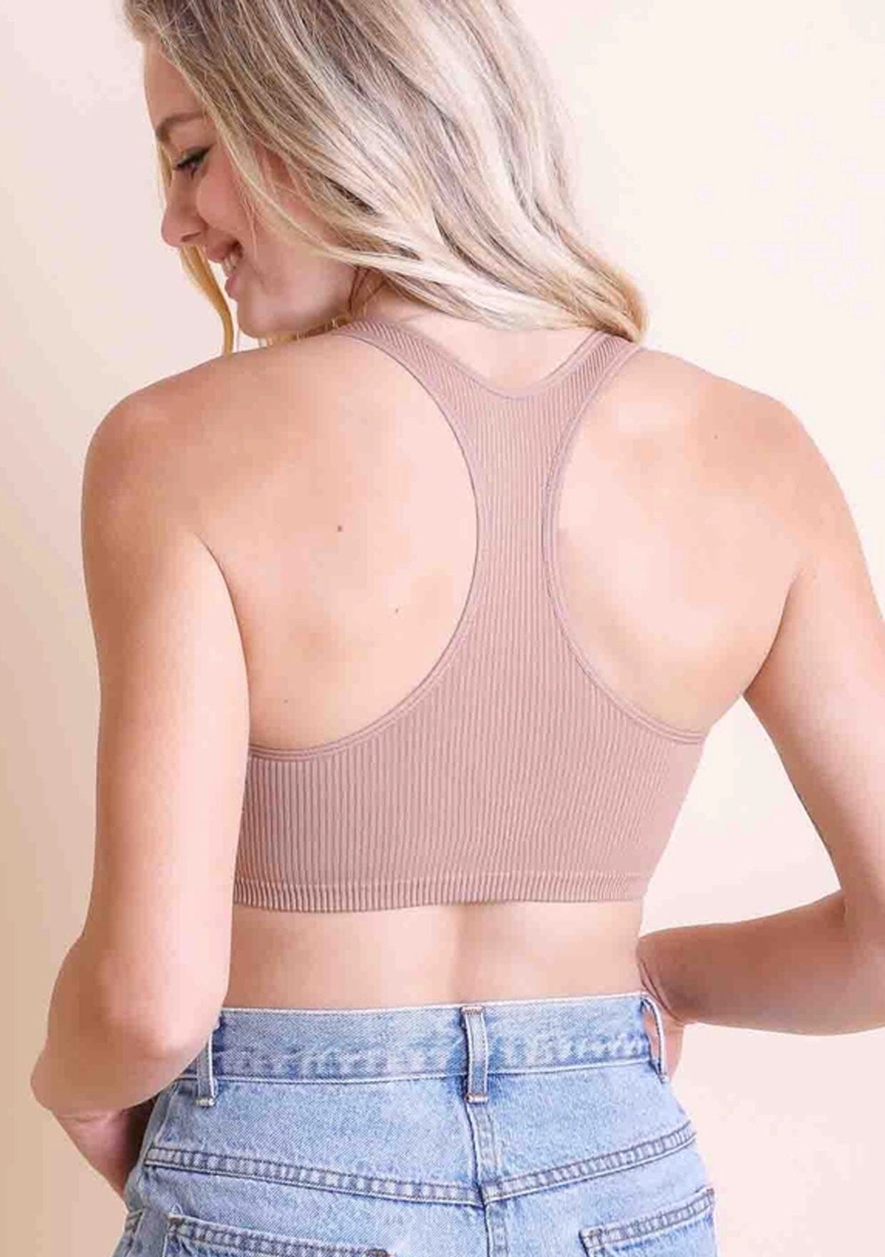 Leto Accessories Racerback Bralette