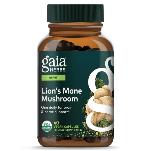 Gaia Herbs Lion's Mane Pills || 40 ct