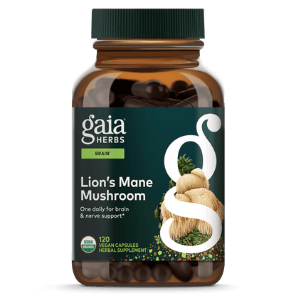 Gaia Herbs Lion's Mane Pills || 120 ct