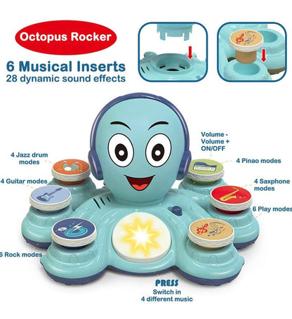 Little Fat Hugs Octopus Rocker