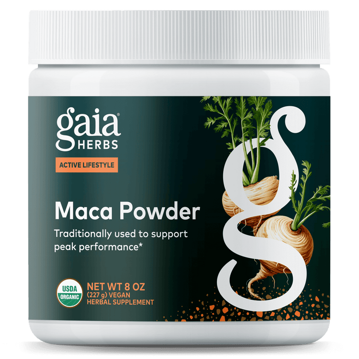 Gaia Herbs Maca Powder for Energy Support || 8 ounce