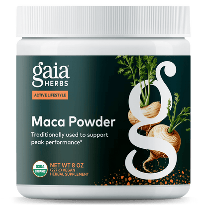 Gaia Herbs Maca Powder for Energy Support || 8 ounce
