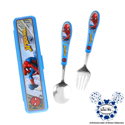 Marvel Kids Stainless Spoon & Fork Set by Dish Me PH