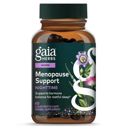 Gaia Herbs Menopause Support Nighttime for Women || 60 ct