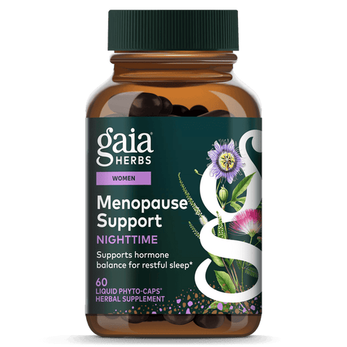 Gaia Herbs Menopause Support Nighttime for Women || 60 ct
