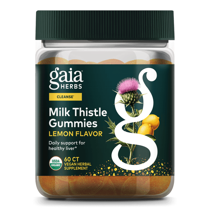 Gaia Herbs Milk Thistle Gummies || 60 ct