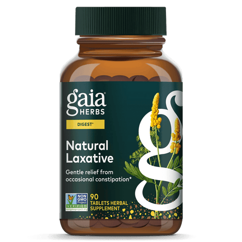 Gaia Herbs Natural Laxative 90 count bottle