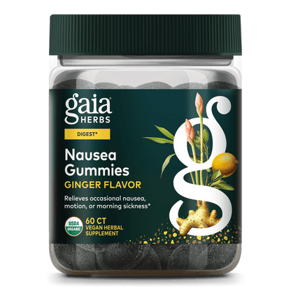 Gaia Herbs Nausea Gummies || 60 ct