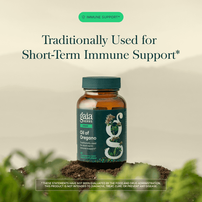 Gaia Herbs Oil of Oregano 60 count Claims