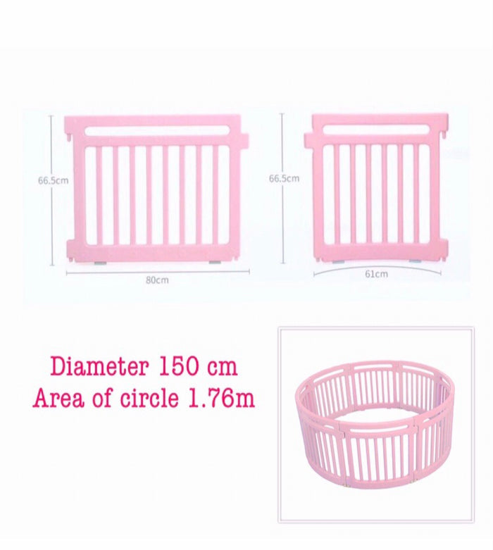 Olive & Cloud Circular Playpen