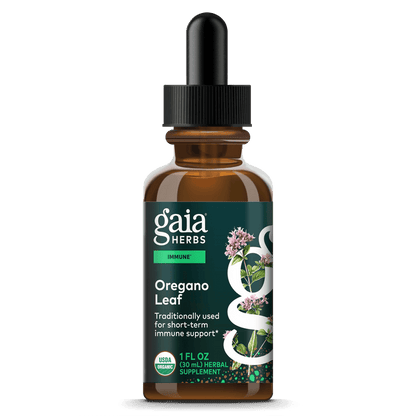 Gaia Herbs Oregano Extract, Certified Organic for Immune Support || 1 oz