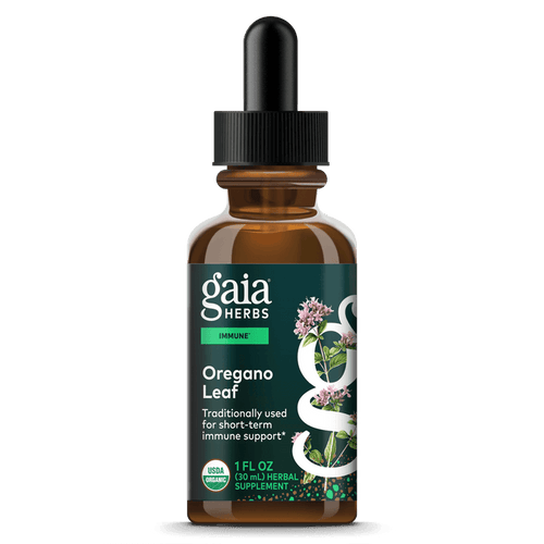 Gaia Herbs Oregano Extract, Certified Organic for Immune Support || 1 oz