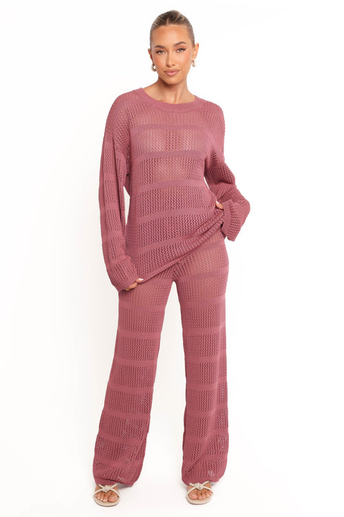 Crawford Pant - Rose