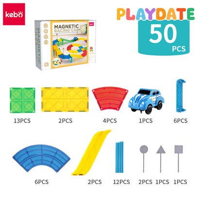 Playdate Kebo Magnetic Racing Car