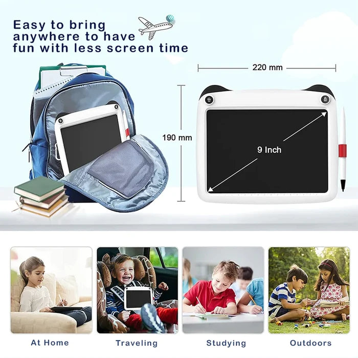 Playdate Panda Sketch Kids Writing Tablet