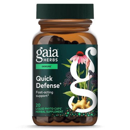 Gaia Herbs Quick Defense for Immune Support || 20 ct