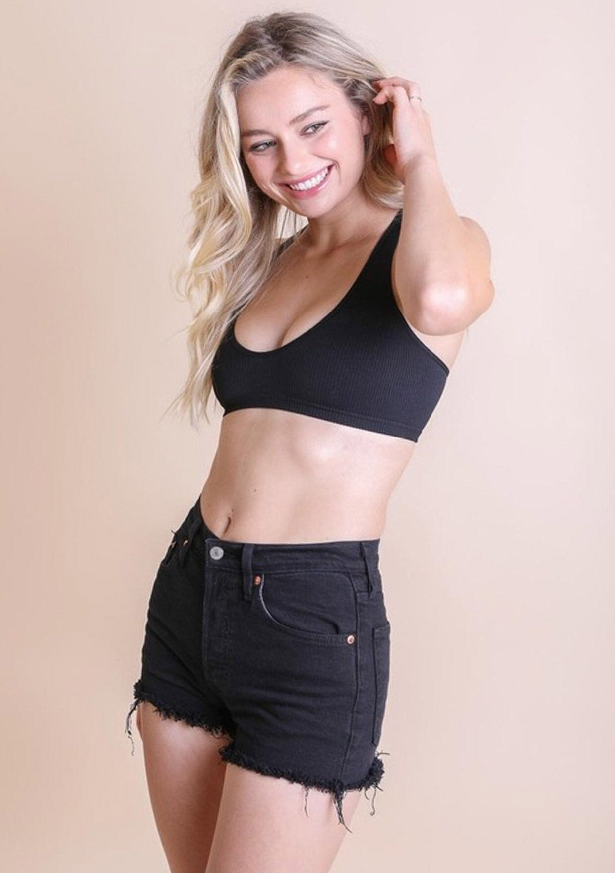 Leto Accessories Racerback Bralette