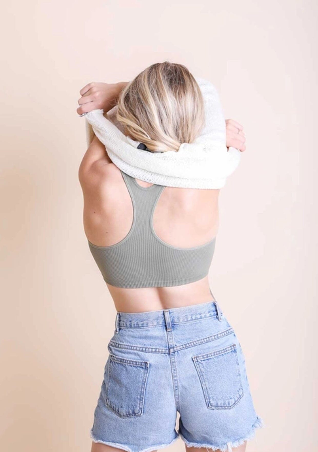 Leto Accessories Racerback Bralette