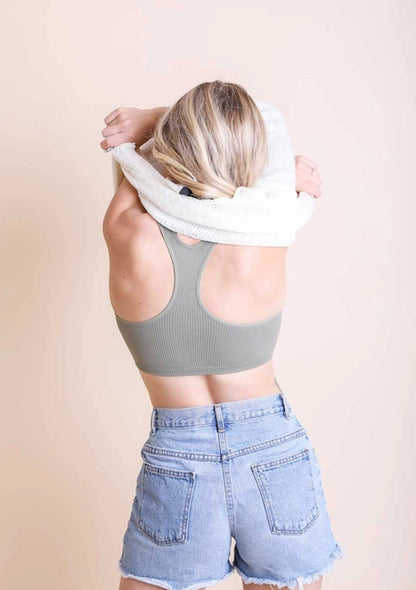 Leto Accessories Racerback Bralette