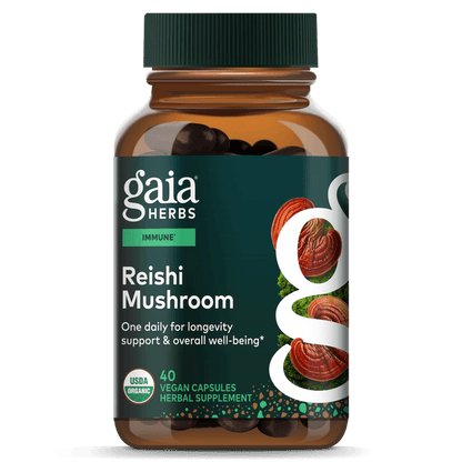 Gaia Herbs Reishi Mushroom Extract || 40 ct