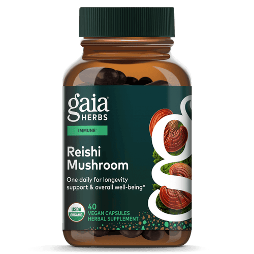 Gaia Herbs Reishi Mushroom Extract || 40 ct