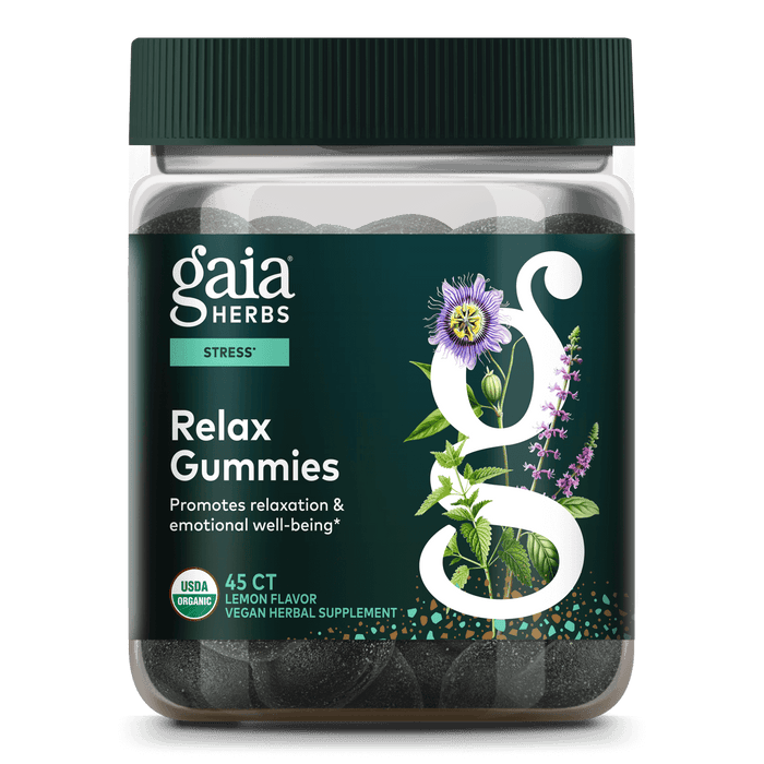 Gaia Herbs Relax Gummies || 45 ct