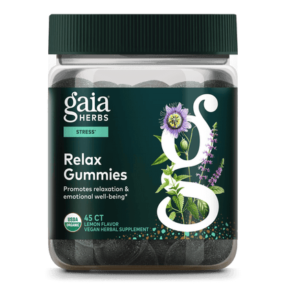 Gaia Herbs Relax Gummies || 45 ct