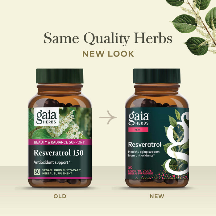 Resveratrol Old Label Versus New Label Comparison