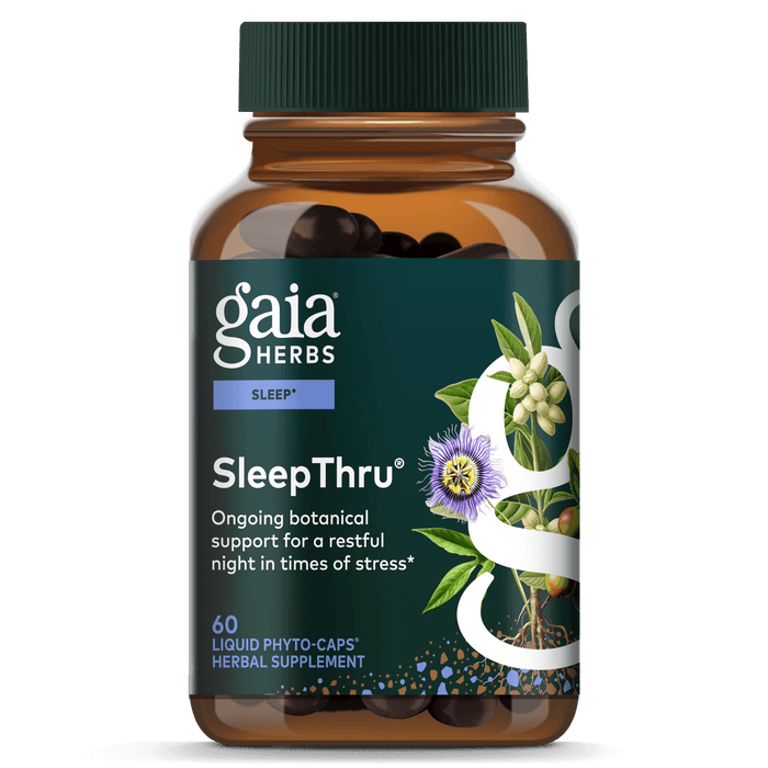 Gaia Herbs SleepThru for Sleep Support || 60 ct