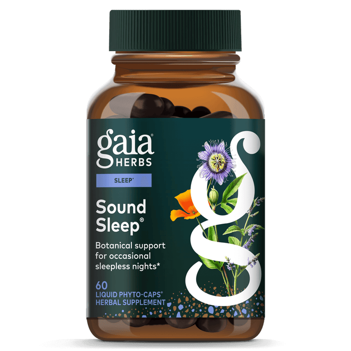 Gaia Herbs Sound Sleep for Sleep Support || 60 ct