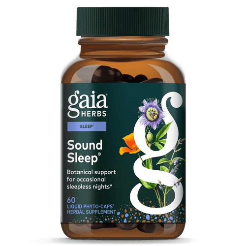 Gaia Herbs Sound Sleep for Sleep Support || 60 ct