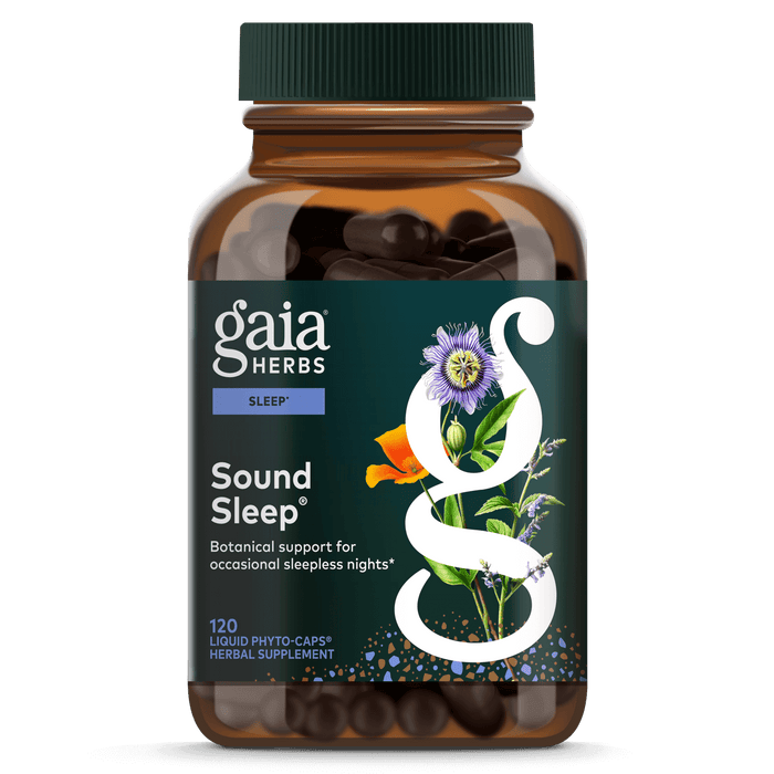 Gaia Herbs Sound Sleep for Sleep Support || 120 ct