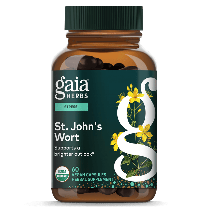 Gaia Herbs St. John's Wort for Stress Support || 60 ct