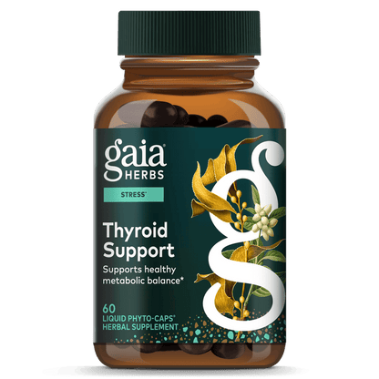 Thyroid Support 60 Count Front Of Bottle Rendering