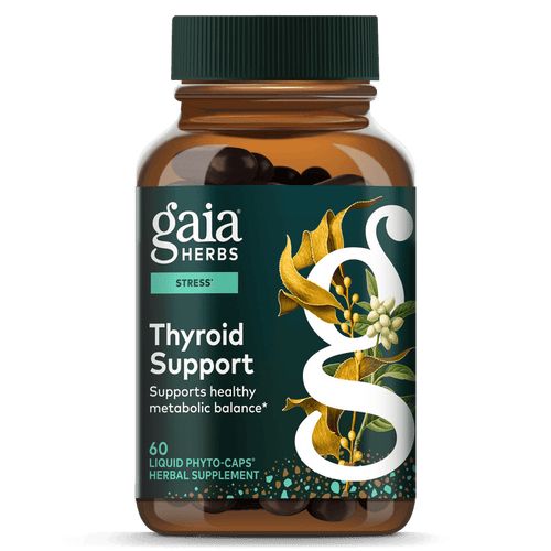 Thyroid Support 60 Count Front Of Bottle Rendering