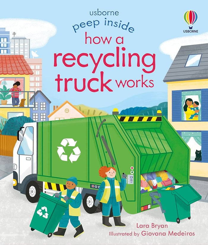 Peep Inside How Recycling Trucks Work