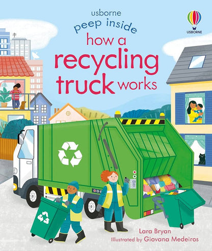 Peep Inside How Recycling Trucks Work