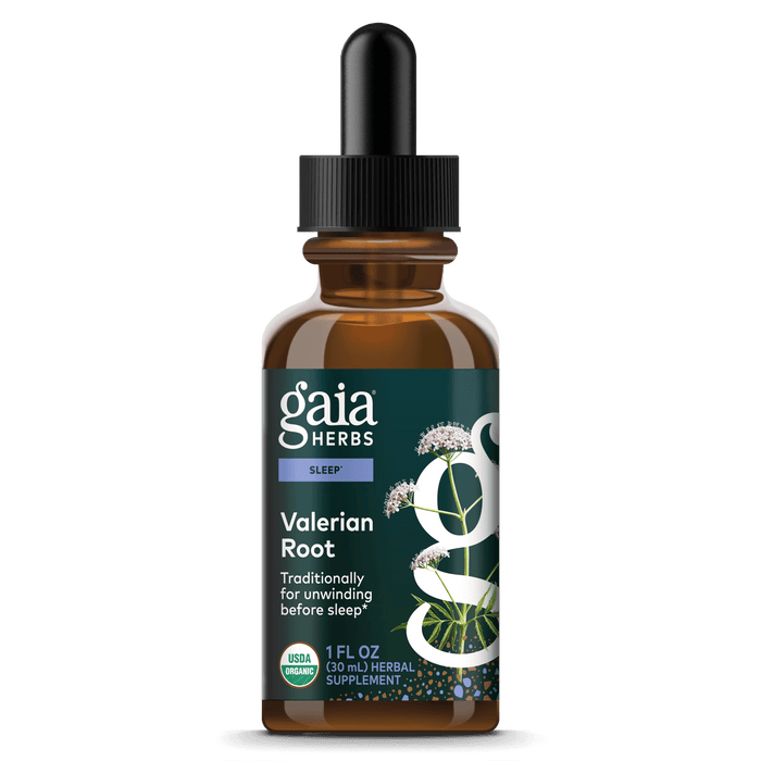Gaia Herbs Valerian Root, Certified Organic for Sleep Support || 1oz