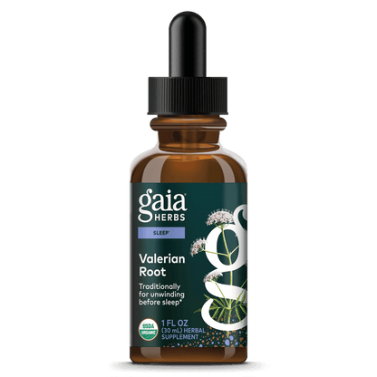 Gaia Herbs Valerian Root, Certified Organic for Sleep Support || 1oz