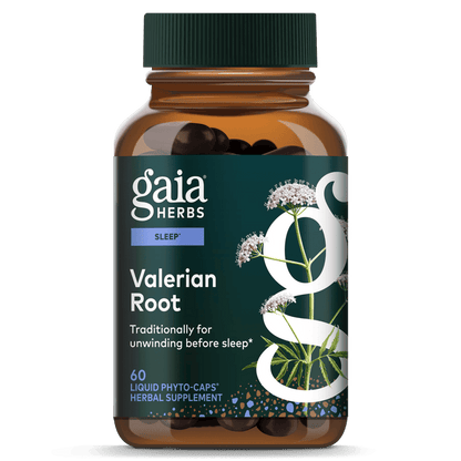 Gaia Herbs Valerian Root Pills for Sleep || 60ct