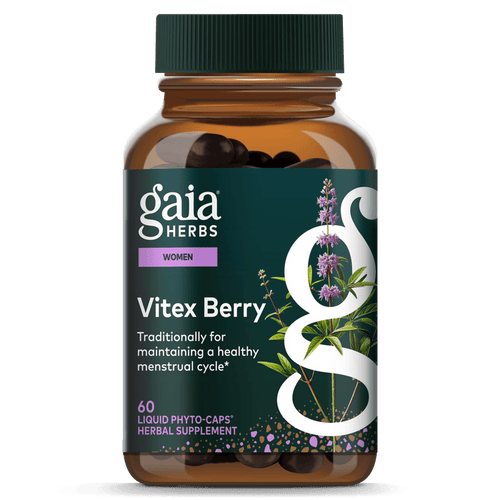 Vitex Berry 60 Count Front Of Bottle Rendering