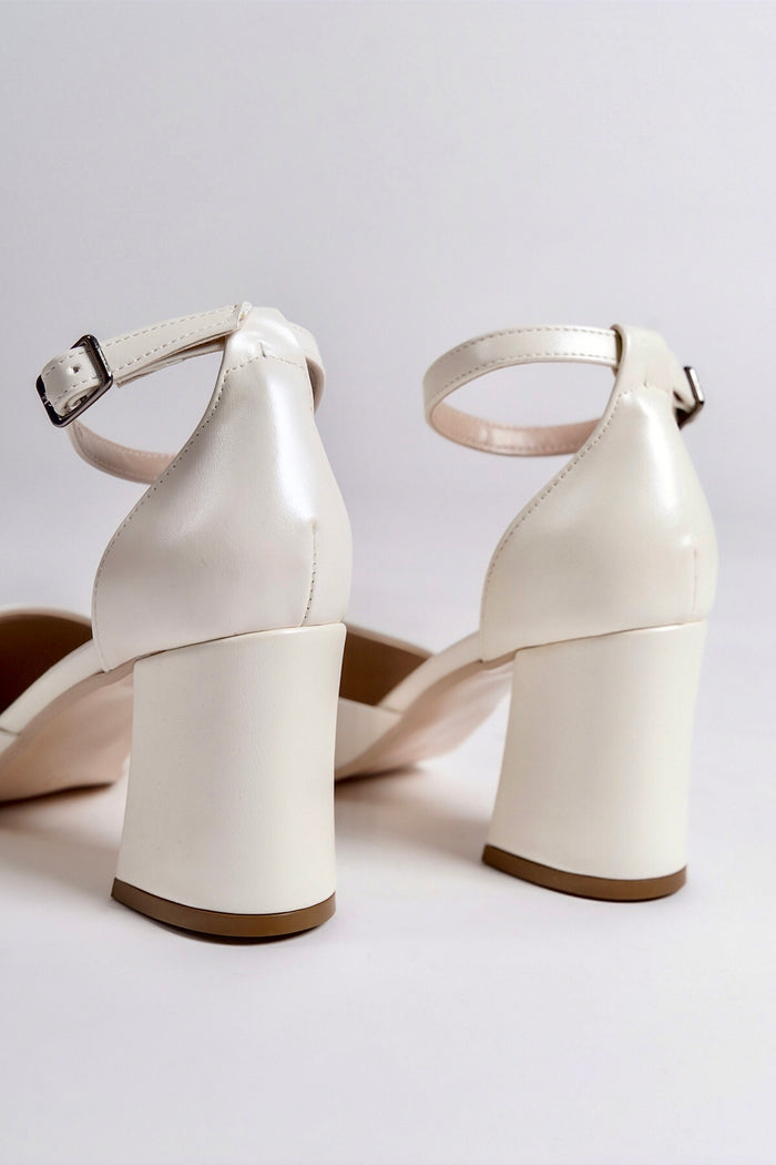Vivienne | Ivory High Heels
